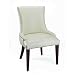 Safavieh Becca Cream Leather Dining Chair - MCR4502B