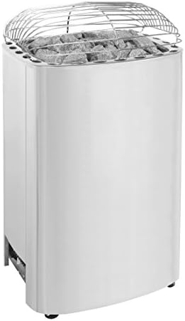 Harvia Club 15KW, 208V-3PH Electric Sauna Heater with Griffin Control Includes Sauna Stones