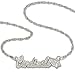 Arizona Cardinals 18in Sterling Silver Script Necklace