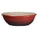 Le Creuset Stoneware 3 1/2 Qt. Large Oval Serving Bowl, Cherry