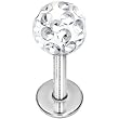 16 Gauge 4mm Clear Crystal Ferido Monroe