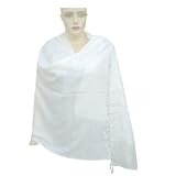 Royal Kraft提供 Apparel & Shoes Online Shop Ranking 2. Handmade Self Design Black Viscose Stole With Silver Border Women Dress (Free Shipping) Stle0059r