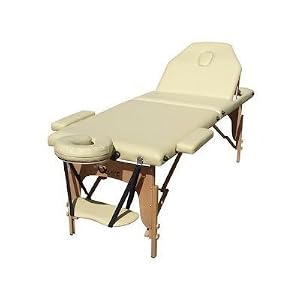 Brand New 2014 Qlive Luxury Portable Massage Table - Beige Color