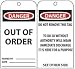 NMC Out Of Order 25/pk 6x3.25