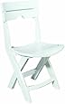 Adams Manufacturing 8575-48-3700 Quik-Fold&reg; Chair, White