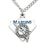 Florida Marlins Chain Necklace & MLB Pendant