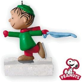 QRP4736 Linus on Ice 2010 Hallmark Miniature Keepsake Ornament