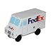 Wooden FedEx Truck, Federal Express Package Delivery Vehicle, Made in USA No Lead Paint