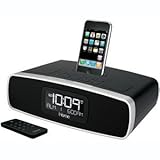 iHome iP90 Dual Alarm Clock Radio with AM/FM Presets and Dock for iPod and iPhone