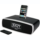 iHome iP90 Dual Alarm Clock Radio with AM/FM Presets and Dock for iPod and iPhone (Black)