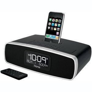 iHome iP90 iPod/iPhone Dock with Dual Alarm Clock AM/FM Radio