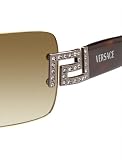 Versace - Authentic VERSACE Sunglasses Sun glass VE 2017B Color: 100113 Size. 6414 / VERSACE VE2017B