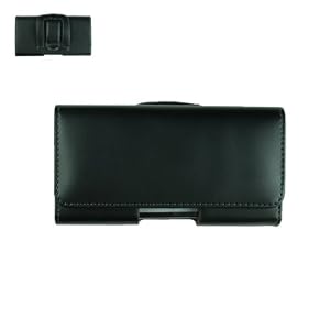 Leather Pouch Protective Carrying Cell Phone Case for Apple iPhone 4 16GB 32GB / 3GS - 16GB 32GB 3G - 8GB / Garmin Asus Garminfone / HTC myTouch (2010) T-Mobile HTC Hero / Huawei Ascend Cricket/ LG Vortex Verizon Optimus T T-Mobile Optimus S Sprint / Motorola Droid 2 (Global) Verizon Milestone XT720 Droid 2 / Nokia E72/ PCD Razzle TXT8030 Pantech Ease Laser AT&T / Samsung Craft SCH-R900 MetroPCS R350 / ZTE TXTM8 3G Cricket - Black