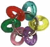 AC 088H Ring of Shapes 1in x1.25in Hand Held Bird Toy Assorted