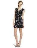 Xoxo Juniors Printed Drape Front Dress