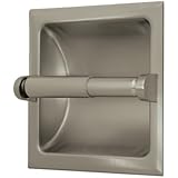 Gatco 780 Recessed Toilet Paper Holder, Satin Nickel