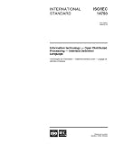 ISO/IEC 14750:1999, Information technology -- Open Distributed Processing -- Interface Definition Language