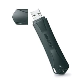 BUFFALO ����40MB/s USB�������[�^ SSD 64GB SHD-LV64GS-BK