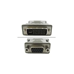 DVI-I Dual Link Male to VGA (HD15) Female Adapter - by Abacus24-7