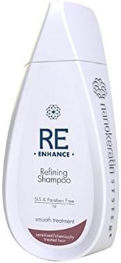 Nanokeratin System RE-ENHANCE Refining Shampoo for sensitised / chemically-treated hair, 10 fl oz by NKS Laboratories