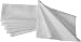 Price Comparison : Set of 6 White Cotton Cloth Damask Napkins Lapkins 24