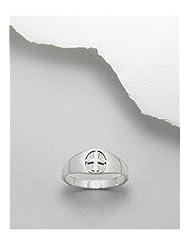 Cross Ring In 92.5 Sterling Silver