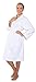 Arus Women's Short Kimono Lightweight Bathrobe Turkish Cotton Terry Cloth Robe