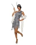 Sexy Dazzling Flapper Adult Costume