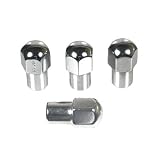 CHROME LUG NUTS, 1 2-20 FOR MAG WHEELS, SET OF 4 