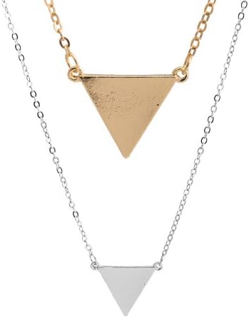 Simple Love Triangle Necklace