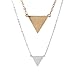 Simple Love Triangle Necklace