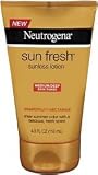 Neutrogena Sun Fresh Lotion Medium/Deep 4 fl oz (118 ml)