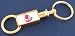University of Louisville Gold Tone Valet Keychain