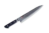Gyuto Prof. Chef's Knife, 8.30 in. Damascus, Blue Handle