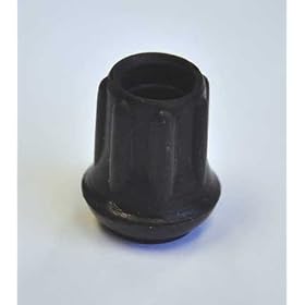 `Cane Tips #17 5/8" - Bulk And Bagged - Black Bg/12
