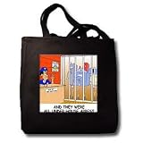 Londons Times Funny Society Cartoons - House Arrest - Tote Bags