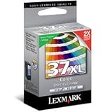 Genuine NEW Lexmark 18C2180 #37XL High Yield Color Ink Return Program Cartridge