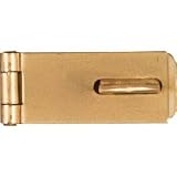 National #N102-053 1-3/4 Brass Safety Hasp