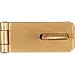 National #N102-053 1-3/4 Brass Safety Hasp