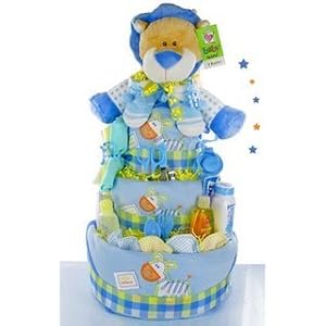 Silly Safari 3 Tier Diaper Cake