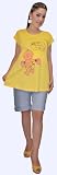 Yellow Tee and Denim Maternity Short