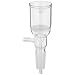 Chemglass CG-1406-08 Glass Buchner Filtering Funnel with Medium Frit, 60mL Capacity, 24/40 Lower Vacuum Assembly