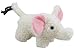 Fleecy Plush Dog Toy Elephant 7.5 In