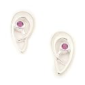 Ortak Jewellery Hermitage Collection Sterling Silver Ladies CE 271 Amethyst Earrings