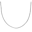 Sterling Silver 2mm Italian Rolo (Belcher) Chain Necklace, 24"