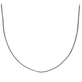 Sterling Silver 2mm Italian Rolo (Belcher) Chain Necklace, 20