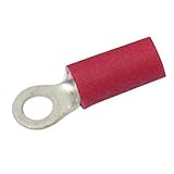 絶縁 丸型 圧着端子 RAV1.25-3(100コ) d2:φ3.2×L:15.7mm