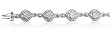 14K White Gold Diamond Bracelet - 2.50 Ct.