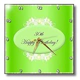 Edmond Hogge Jr Birthdays - Green 30th Birthday - Wall Clocks