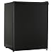Sanyo SR-A2480K 2-2/5-Cubic-Foot Compact Mid-Size Refrigerator, Black
